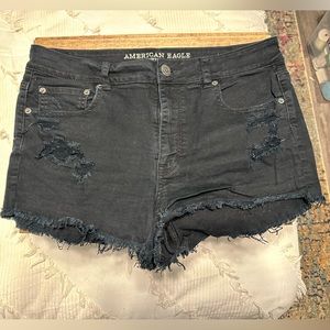 American Eagle High Rise Short Shorts